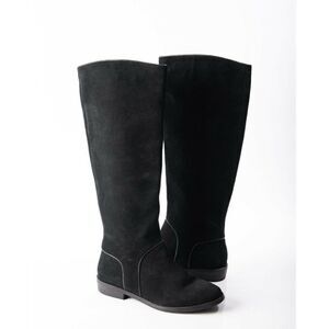 UGG® Womens Gracen Suede Block Heel Riding Boots
